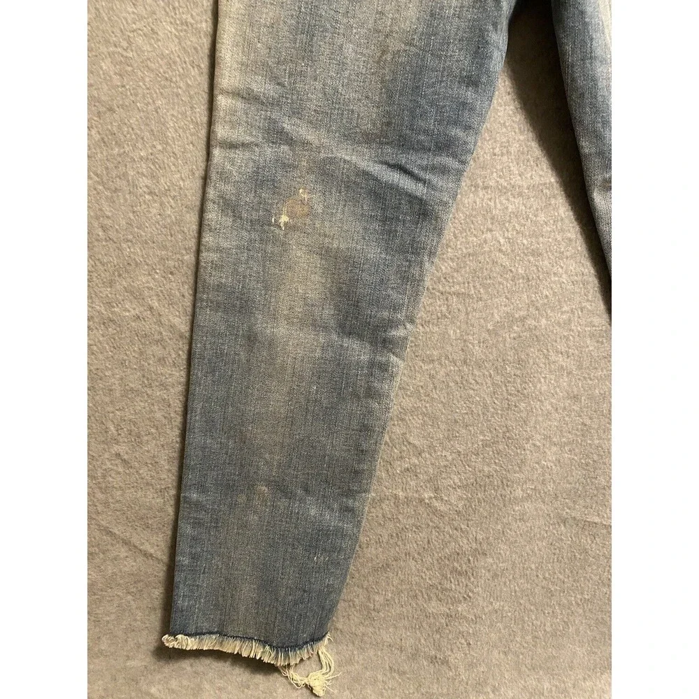 Desert Studio Jeans Womens 30 Blue Stretch Skinny Denim Distress Paint‎ Dubai - Picture 12 of 16